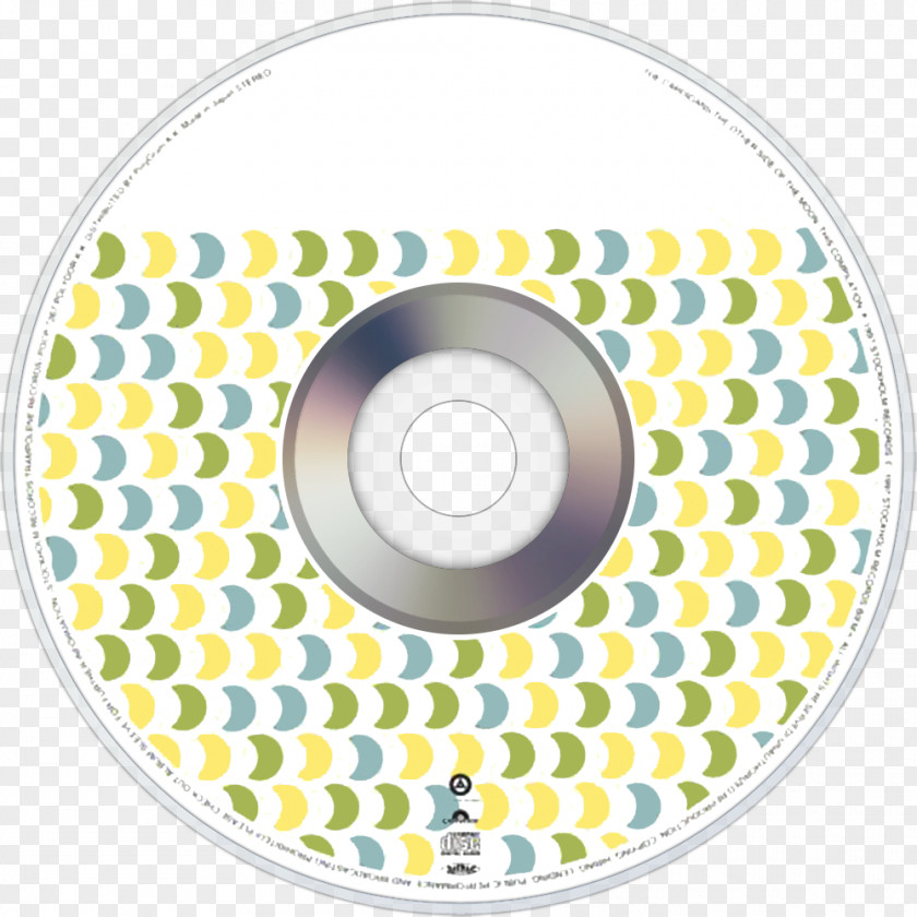 Circle Compact Disc Pattern PNG