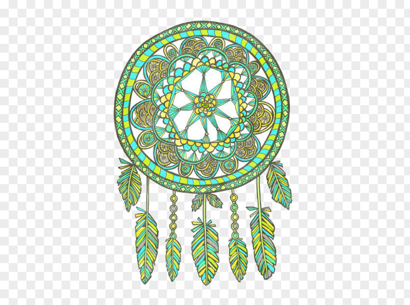 Circles Dreamcatcher T-shirt Clip Art PNG