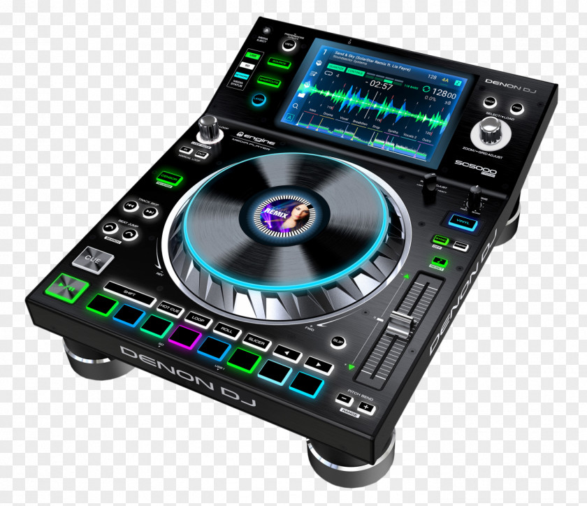 Denon Disc Jockey CDJ DJ Controller Audio Mixers PNG