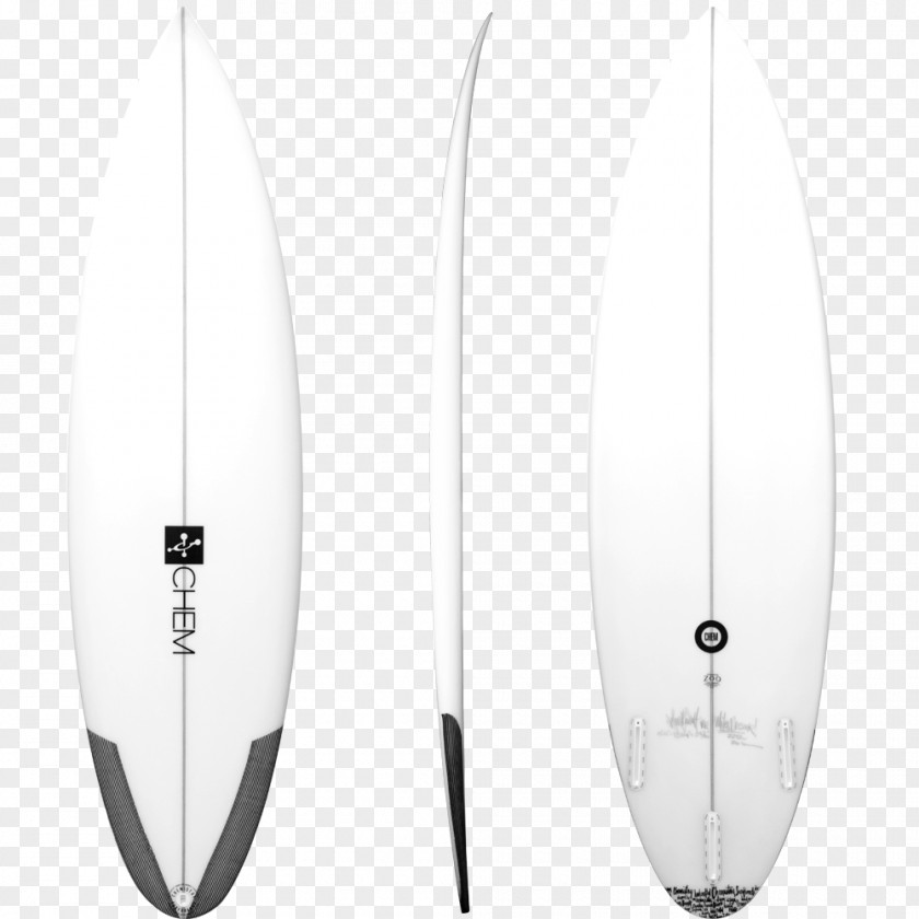 Design Surfboard White PNG