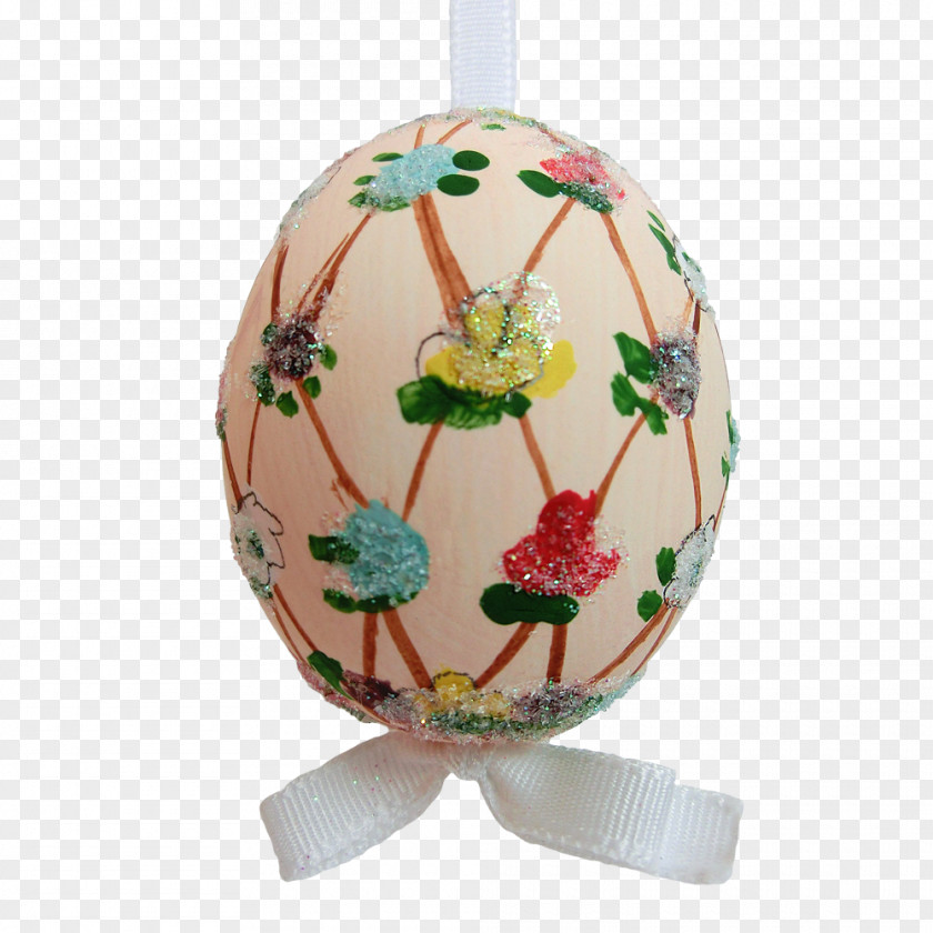 Easter Egg Christmas Ornament PNG