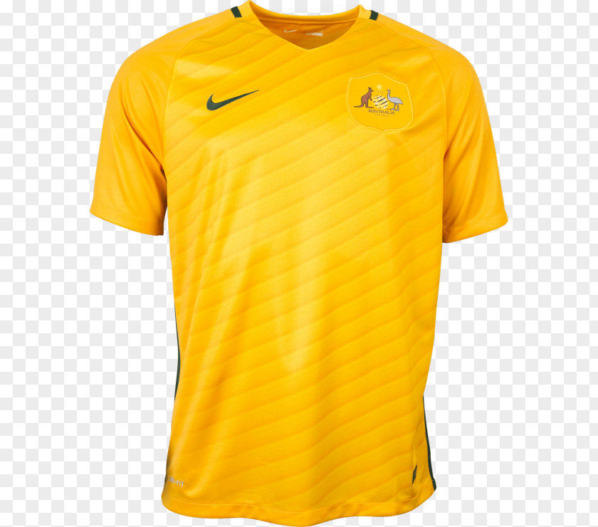 JERSEY T-shirt Australia National Soccer Team Jersey Sleeve PNG