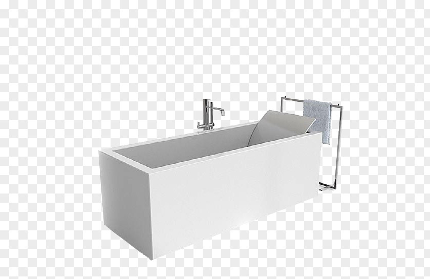 White Bathroom Toilet Tank Bathtub 3D Modeling Computer Graphics Wavefront .obj File PNG