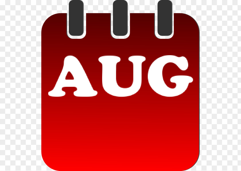 August Cliparts January Calendar Clip Art PNG