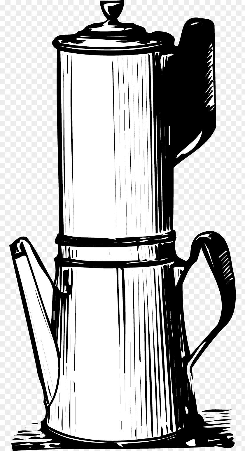 Chimney Vector Material Coffee Kettle PNG