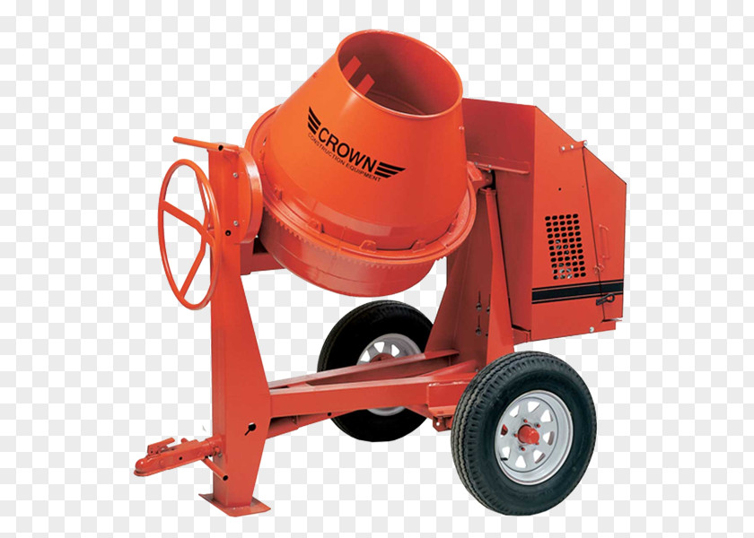 Concrete Mixer Cement Mixers Drum Betongbil PNG