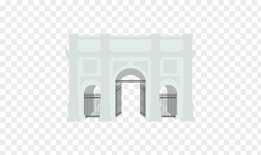 Classical Architecture Arcade London Cartoon PNG