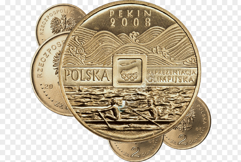 Coin 2008 Summer Olympics 2012 Poland Olympic Games PNG