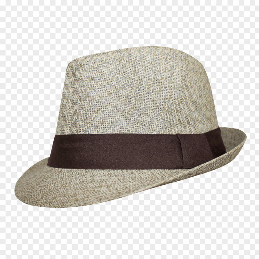 Design Fedora Trilby Brown PNG