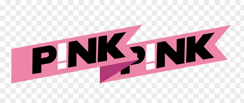 Design Logo Pink M Brand PNG