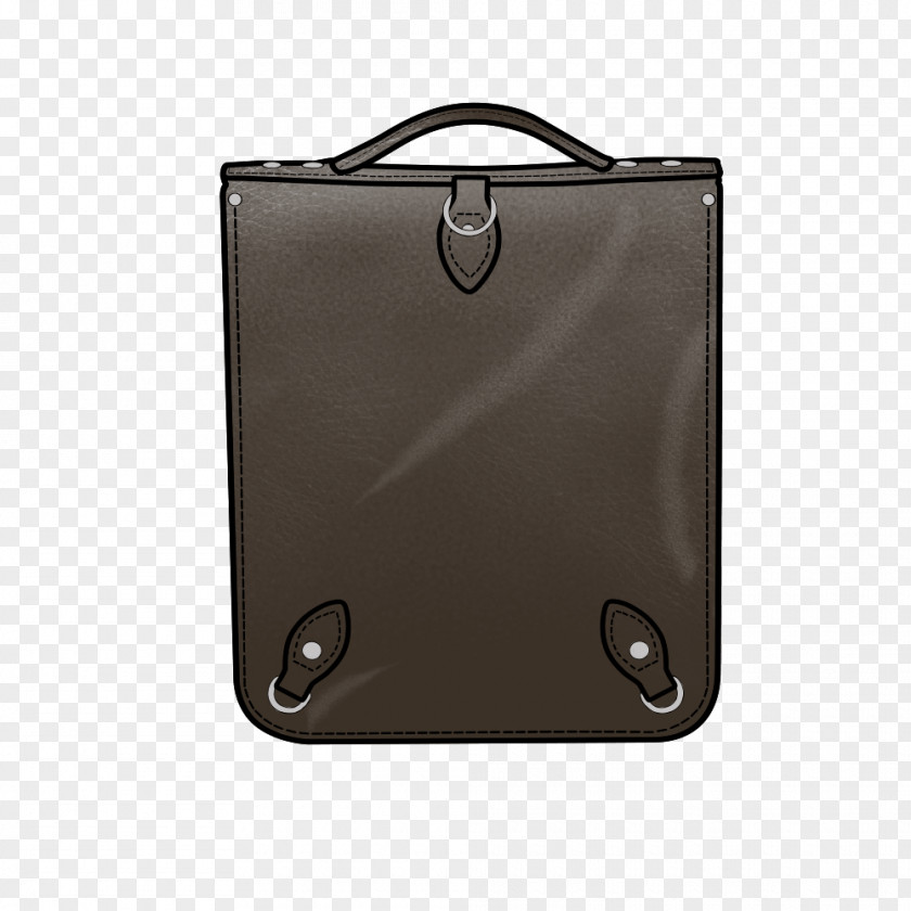 Leather Backpack Briefcase Suitcase Baggage Hand Luggage PNG