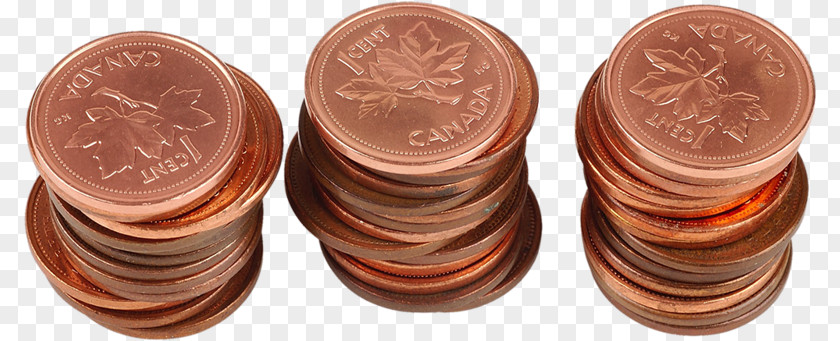 Stacked Coins Money Copper PNG