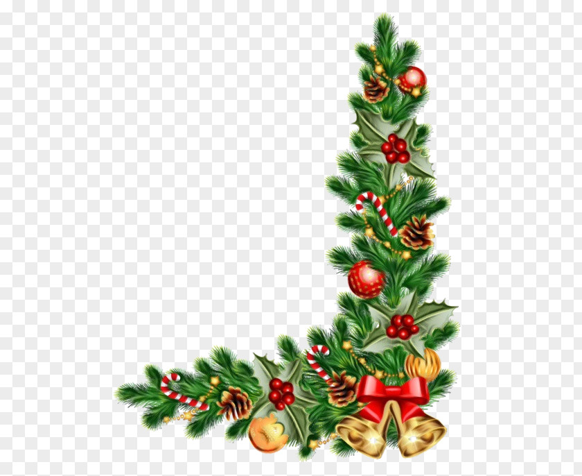 Twig Christmas Eve Family Tree Design PNG