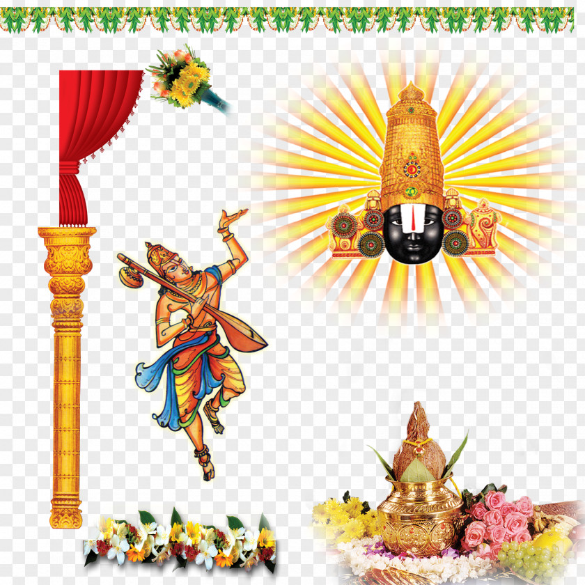 Venkateswara Transparent Ganesha Deity PNG