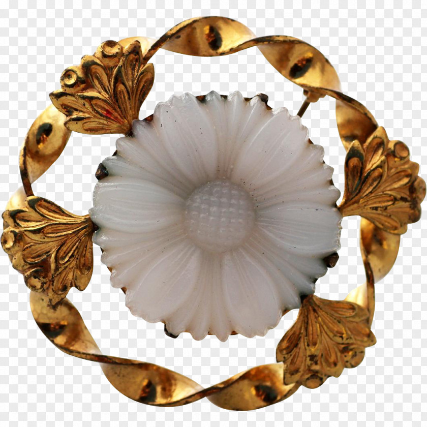 Brooch Plate Flower Petal Tableware PNG