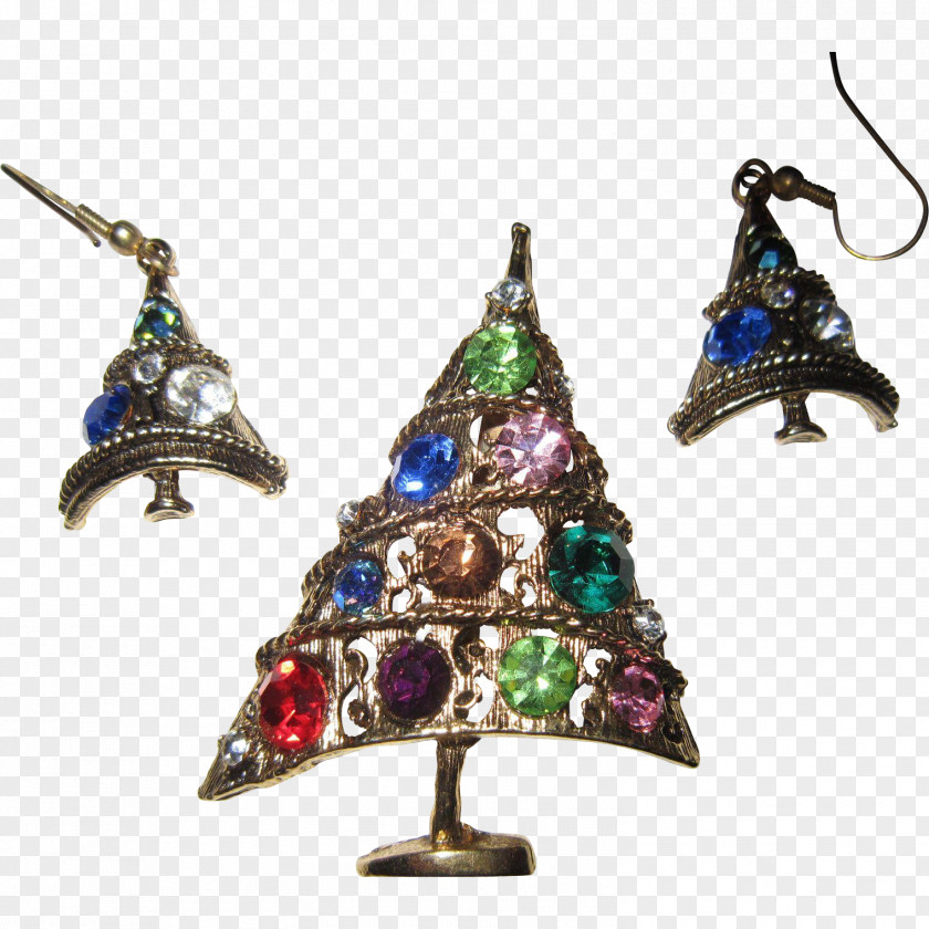 Christmas Tree Earring Ornament Day PNG