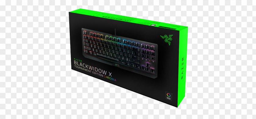 Computer Keyboard Razer Blackwidow X Tournament Edition Chroma Gaming Keypad BlackWidow 2014 US PNG