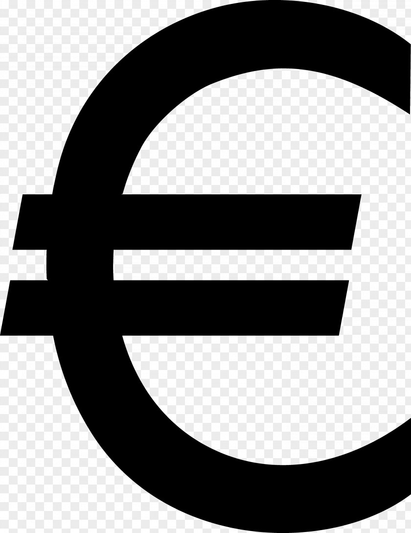Continental Icon Euro Sign Currency Symbol Clip Art PNG