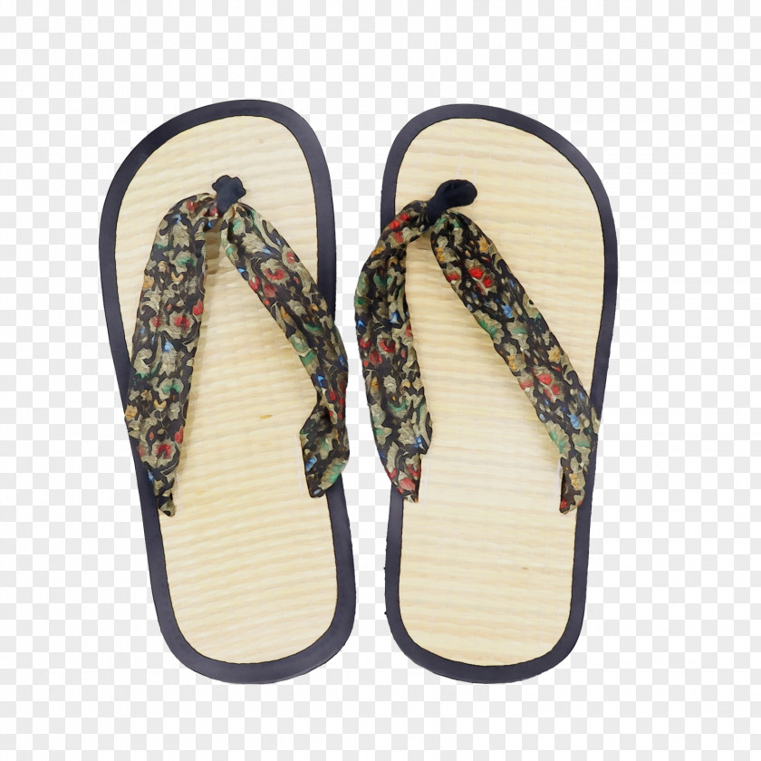 Footwear Flip-flops Slipper Yellow Shoe PNG