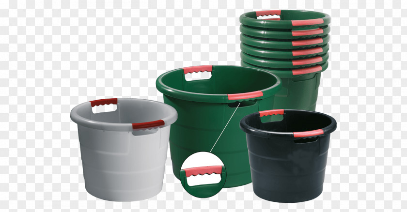 Round Water Shipping Container Plastic Liter Bucket PNG