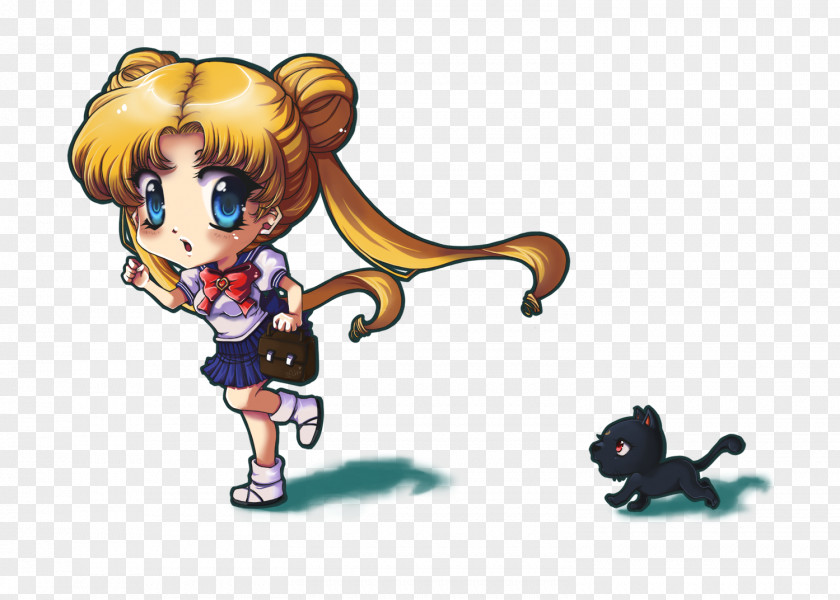 Sailor Moon Chibiusa Tuxedo Mask Luna PNG