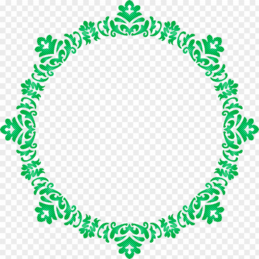 Simple Circle Frame Classic PNG