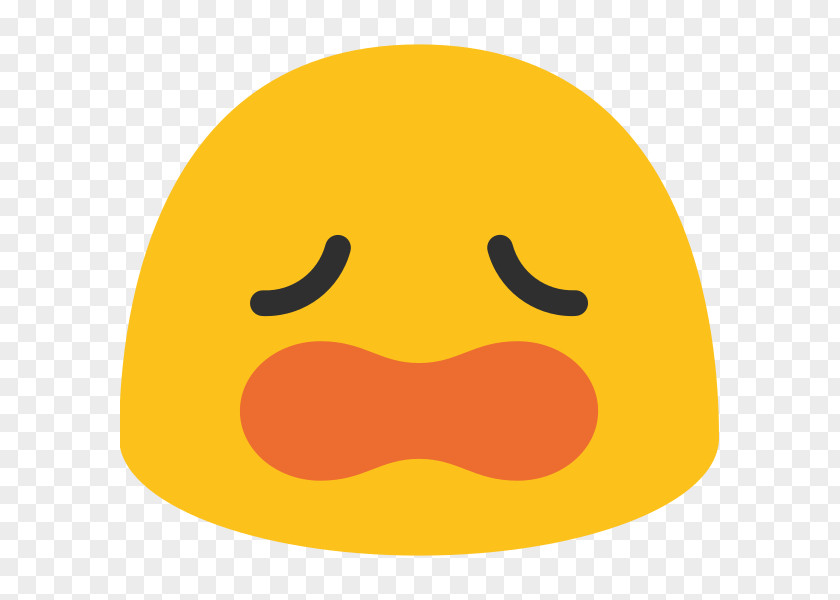 TIRED Emoji Emoticon Sticker Symbol Emotion PNG