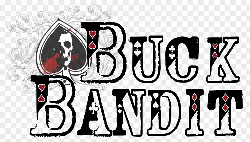Bandit Buck Hard Rock Logo Font PNG