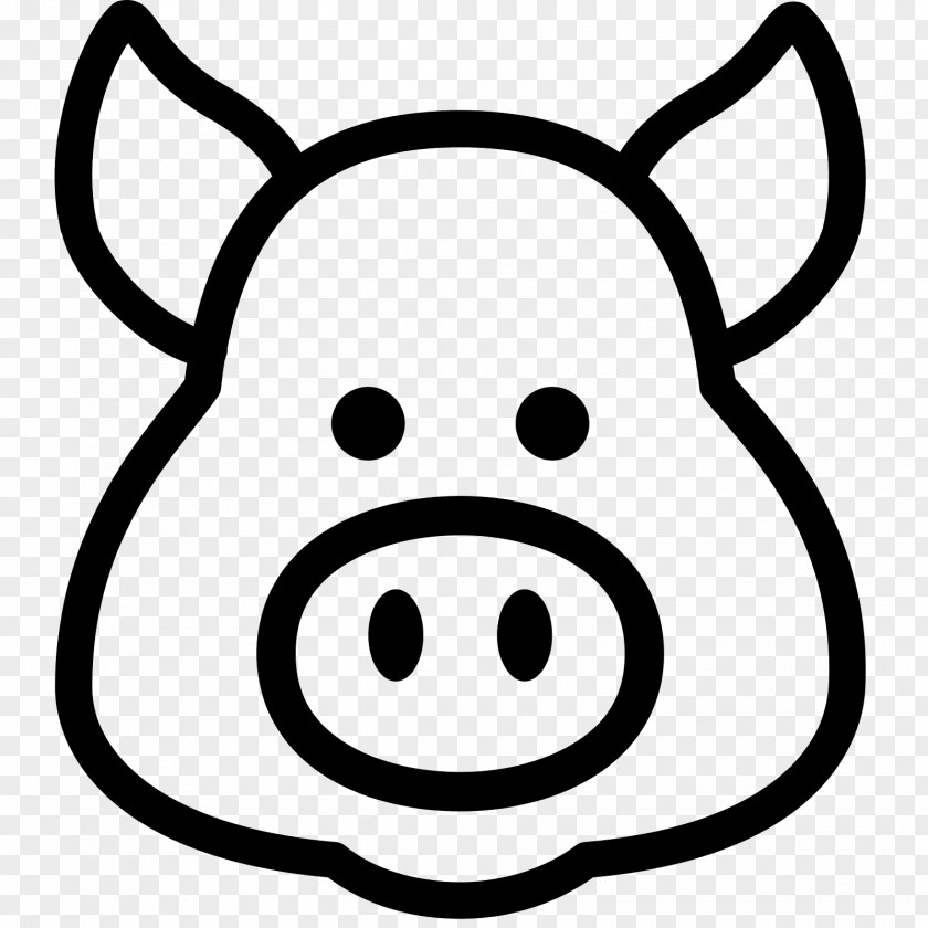 Boar Domestic Pig Symbol PNG