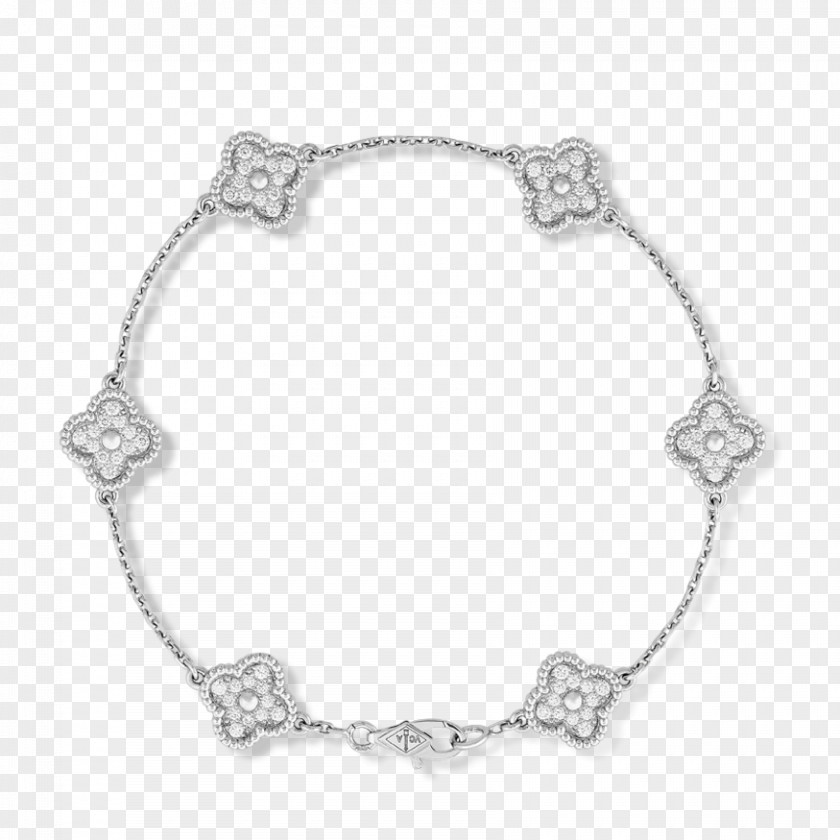 Diamond Van Cleef & Arpels Bracelet White Jewellery PNG