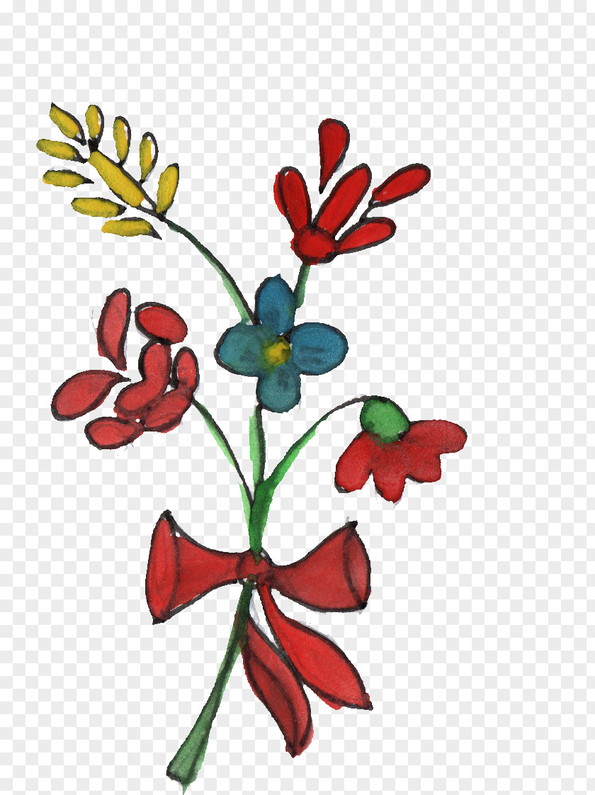Floral Ornament Flower Design PNG