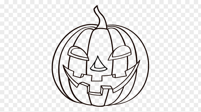 Pumpkin Jack-o'-lantern Coloring Book Drawing Halloween PNG