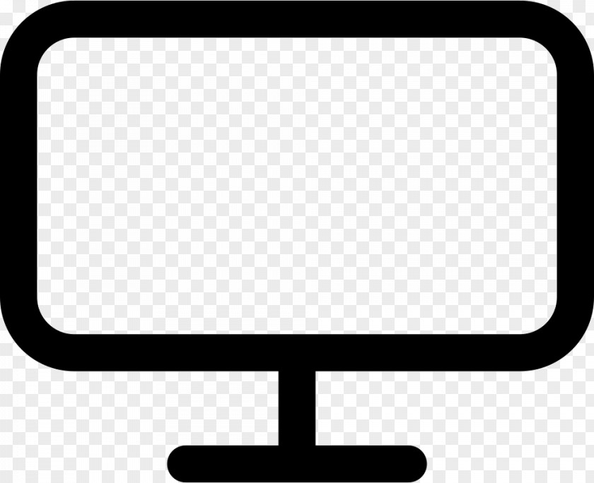 Rectangle Lcd Tv Cartoon Computer PNG