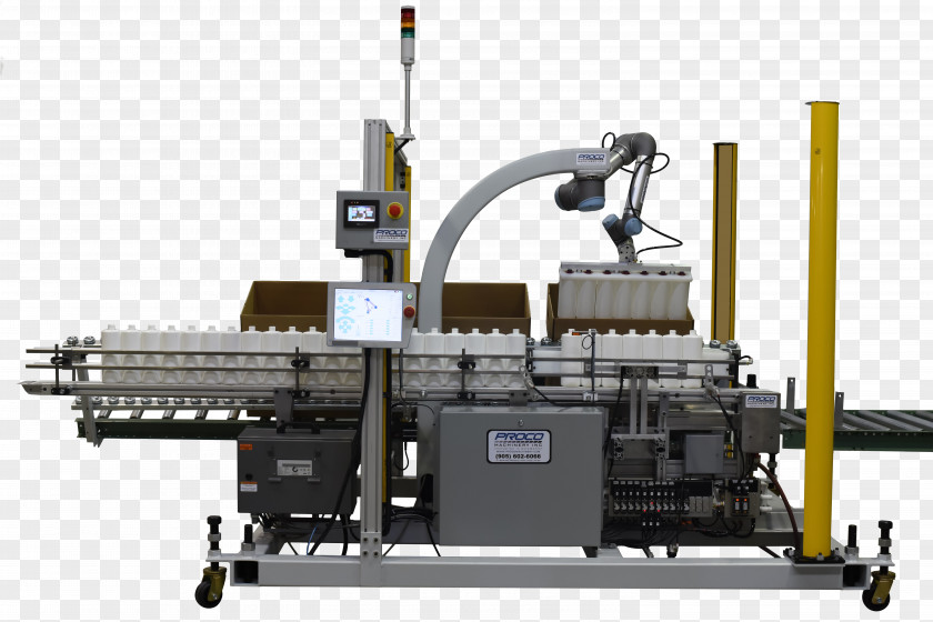Robot Machine Industrial Palletizer Cobot PNG