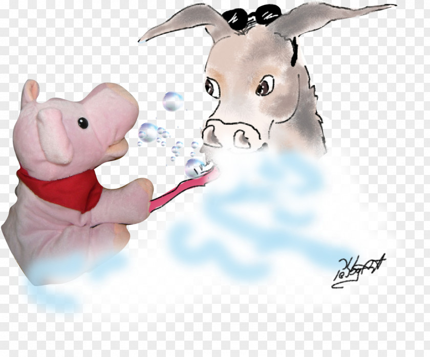 Suidae Livestock Pig Cartoon PNG