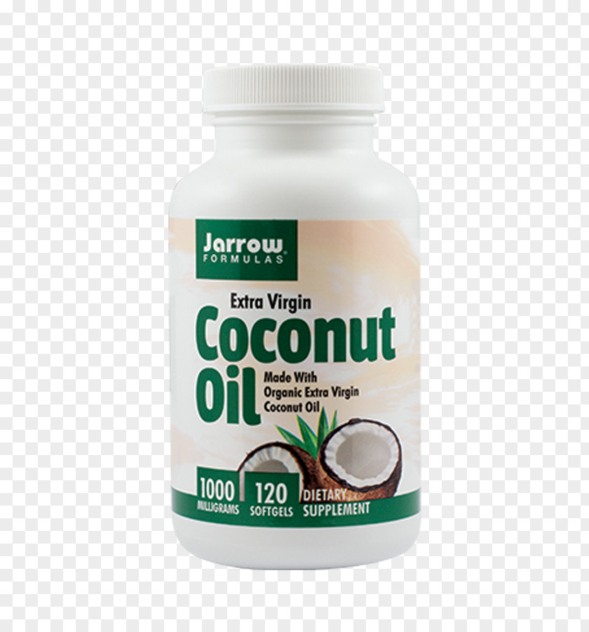 Virgin Coconut Oil Nature's Way Organic Jarrow Formulas, Inc. Softgel Dietary Supplement PNG