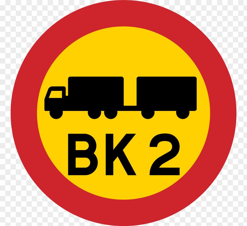 Car Truck Prohibitory Traffic Sign Vector Graphics PNG