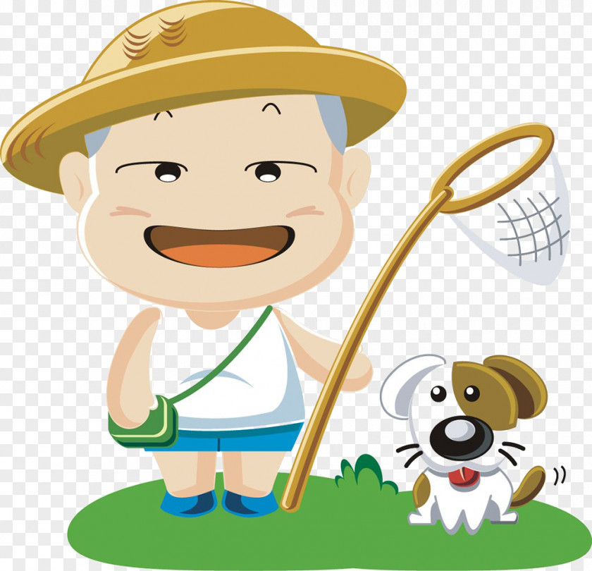 Children, Puppy And Arrest Nets Fishing Clip Art PNG