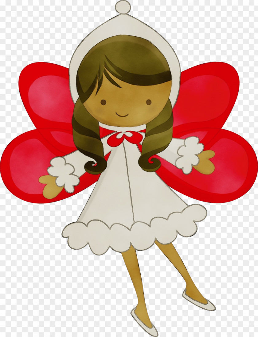 Heart Cupid Christmas Ornament PNG