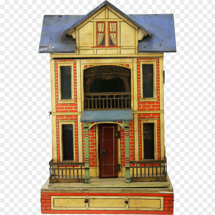 Miniature House Building Cartoon PNG