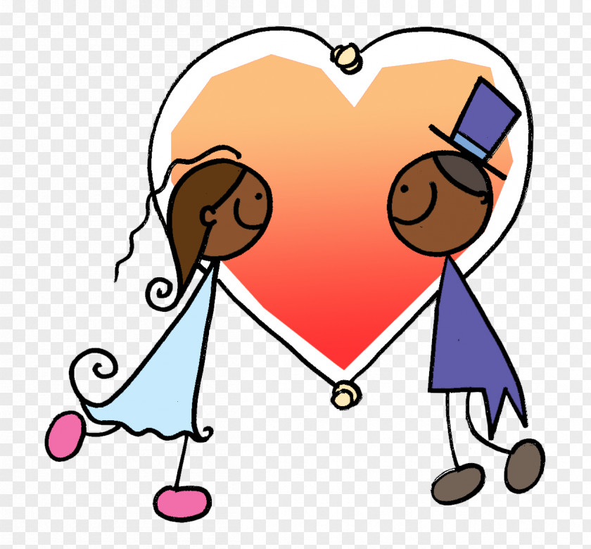 Noivos Drawing Marriage Engagement Couple PNG