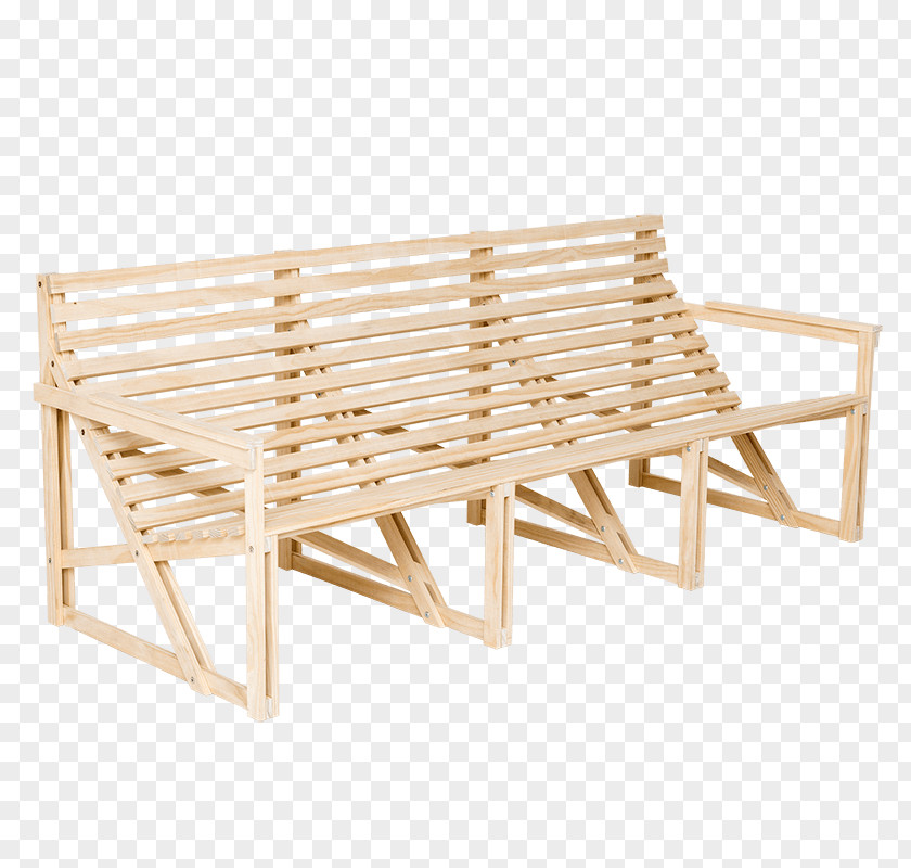 Beach Side Chair Bench Garden Furniture Wood Plastic Lumber PNG