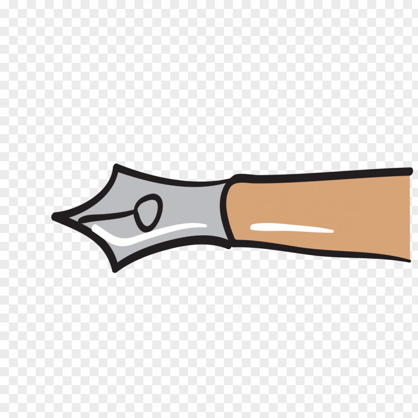 Cartoon Pattern Pen Model Utility Knife Clip Art PNG