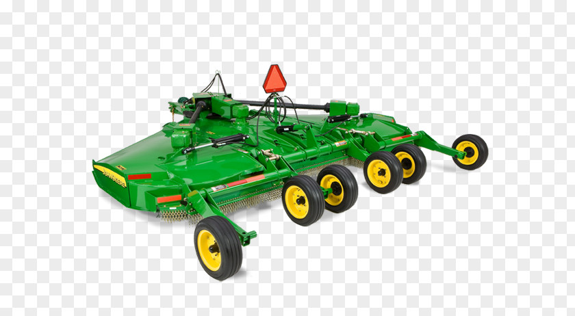 Financial Folding John Deere Agriculture Tractor Rotary Mower PNG