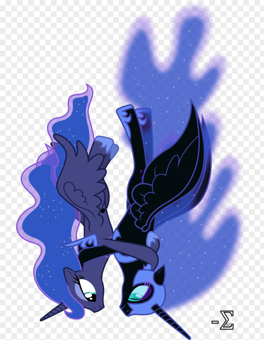 Rises Vector Princess Luna DeviantArt Pony Celestia PNG