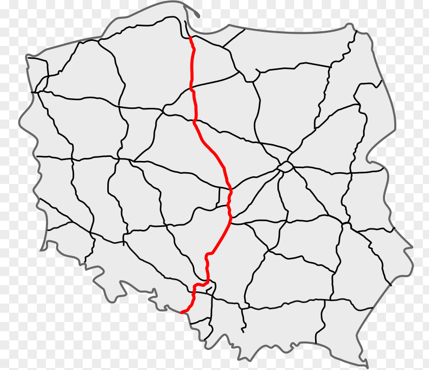 Road Highways In Poland Controlled-access Highway PNG