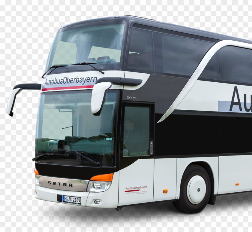 Airport Header Tour Bus Service Setra S 431 DT Double-decker PNG