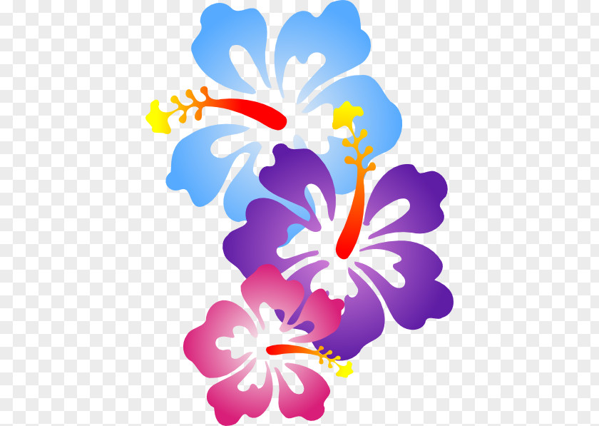 Aloha Filigree Clip Art Hawaiian Hibiscus Illustration PNG