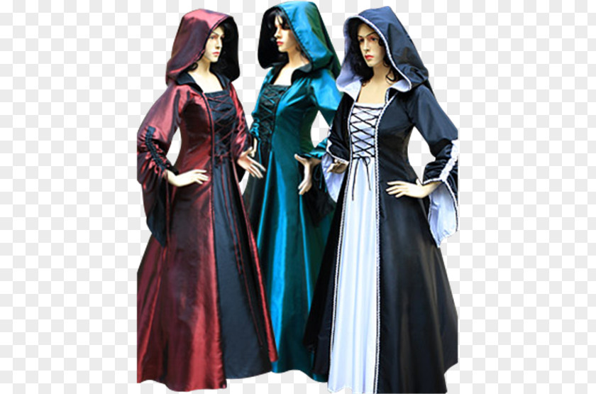 Dress Middle Ages Wedding English Medieval Clothing Gown PNG