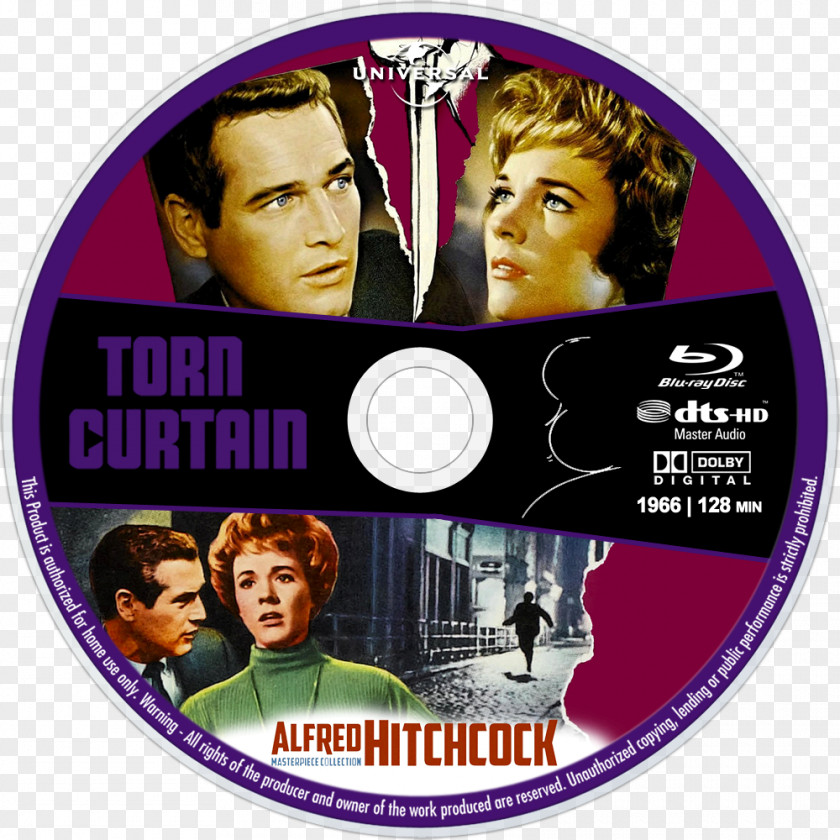 Dvd Torn Curtain DVD Compact Disc Album Cover STXE6FIN GR EUR PNG